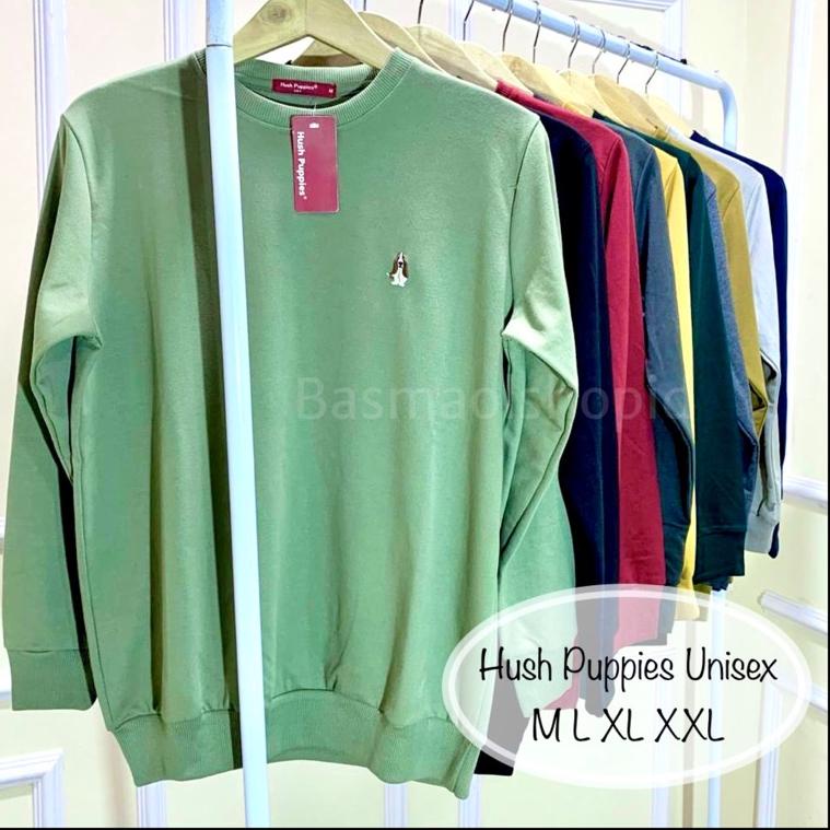 PALING DICARI Sweater Hush Puppies Hpps Pria Sweter Couple Pasangan Switer Polos
