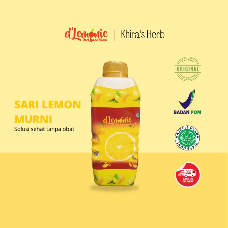 

DLEMONIE (SARI LEMON MURNI) DETOKS TUBUH DAN DIET ALAMI