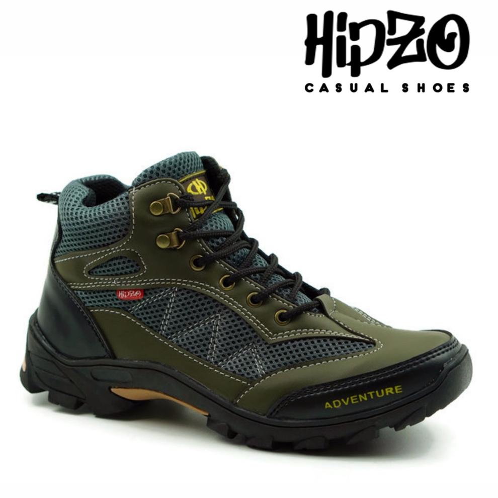 BEST PRODUCT Sepatu Pria Original 100% Hipzo M-032 Pria boots Original Kasual Casual Boots kulit hik
