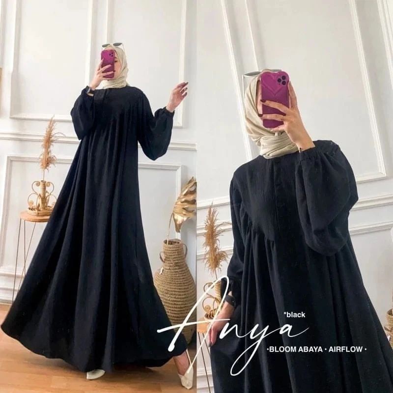 GAMIS PUTIH TERBARU ANYA DRESS BAHAN CRINKLE AIRFLOW MOTIF POLOS BISA BUAT BUSUI FRIELDY GAMIS TERBARU 2023 LEBARAN WANITA DRESS WANITA FASHION MUSLIM TERBARU MAXY DRESS JUMBO KEKINIAN PAKAIAN MUSLIM WANITA