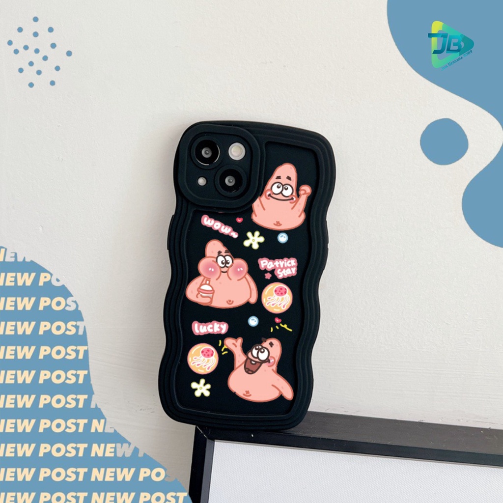 CUSTOM SOFTCASE SILIKON GELOMBANG WAVY CUSTOM SPONGEBOB FOR SAMSUNG J2 PRIME GRAND PRIME A10 M10 A10S A11 M11 A12 M12 A13 A23 A32 A20 A30 A20S A21S A22 A32 A03S A02S A03 CORE A04 A04E A33 A50 A50S A30S A51 A52 A53 JB8073