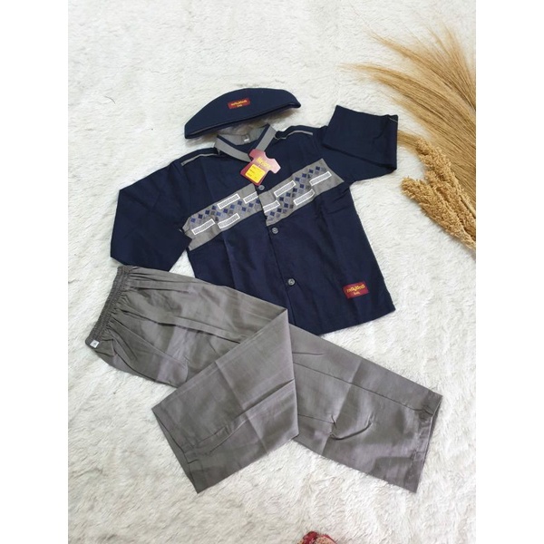 Baju Koko Anak Maulana Katun Sigaret Premium || Baju Koko Anak Premium Katun Sigaret Maulana
