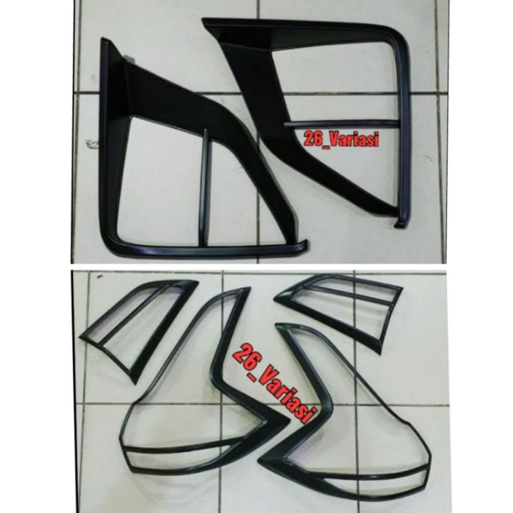 XPANDER List Garnis List Lampu Depan Belakang Mitshubishi Xpander Hitam Doff