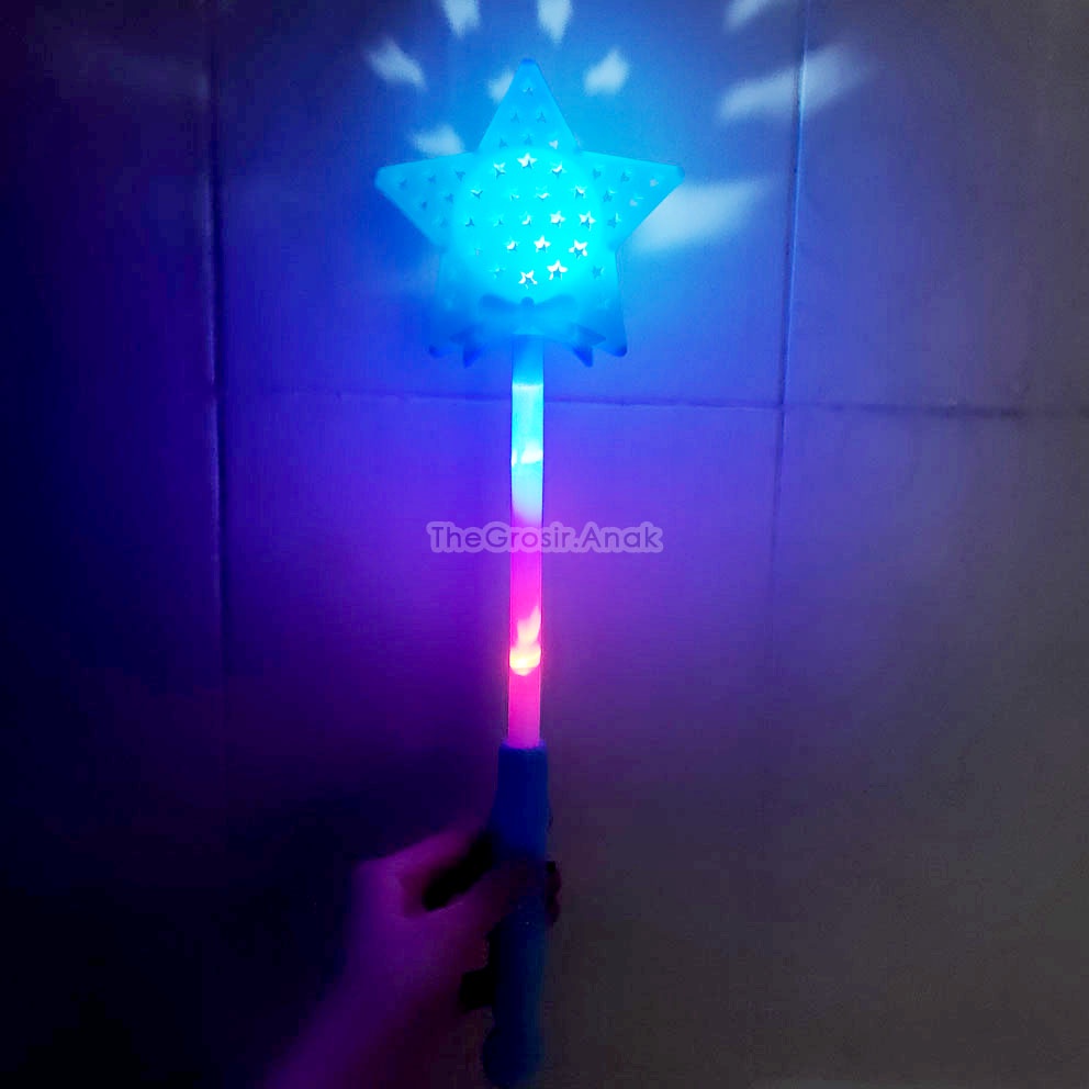 Tongkat Peri Bintang LED Lampu Nyala Fairy Wand