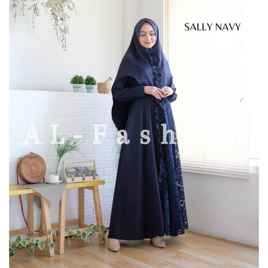 ABA agen baju - SYARI SALLY -GAMIS PESTA - gamis sally - gamis syari -gamis kondangan - gamis wanita