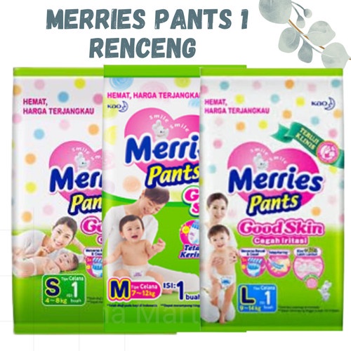 ✨LACIKOSME✨MERRIES PANTS GOOD SKIN - POPOK CEGAH IRITASI DIAPERS