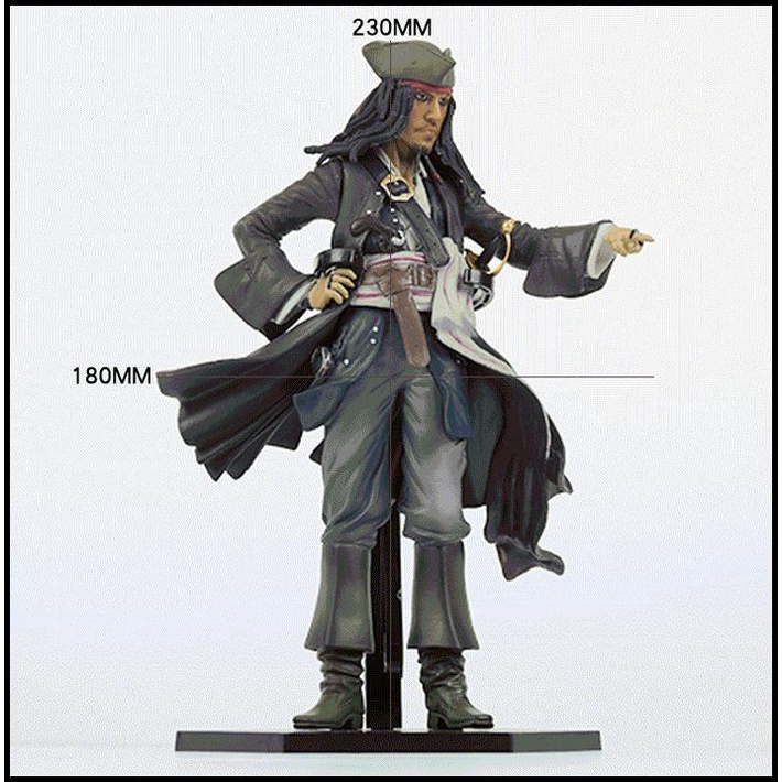 Crazy Toys Pirates Of The Carribean Captain Jack Sparrow Figure