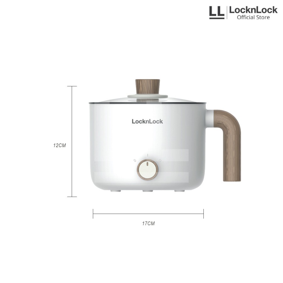 Lock and Lock Panci Listrik  Multi Cooking Pot 1.5l Electric cooker 600w Lock n Lock Lock&amp;Lock LocknLock