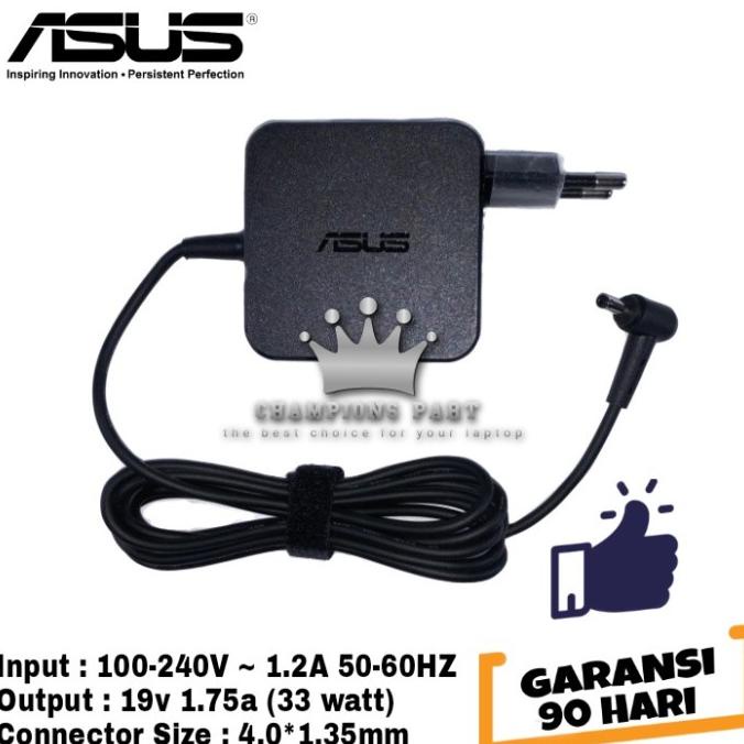 Adaptor Charger Laptop NoteBook ASUS 1.75A 33W Original Asus