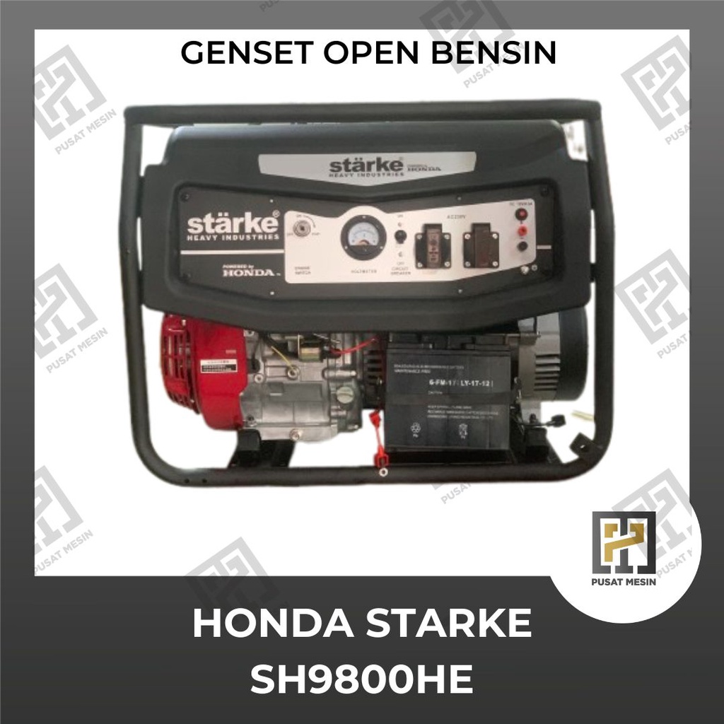 Genset Honda Starke SH 9800 HE - 5000Watt