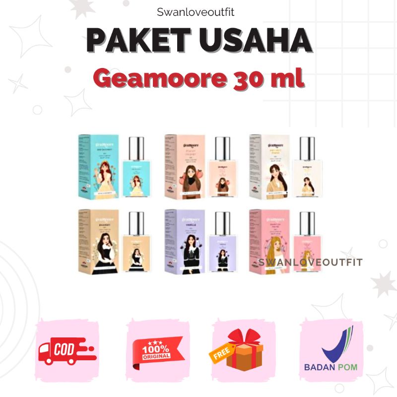 PAKET USAHA 36 PCS | PARFUM GEAMORE 30 ML
