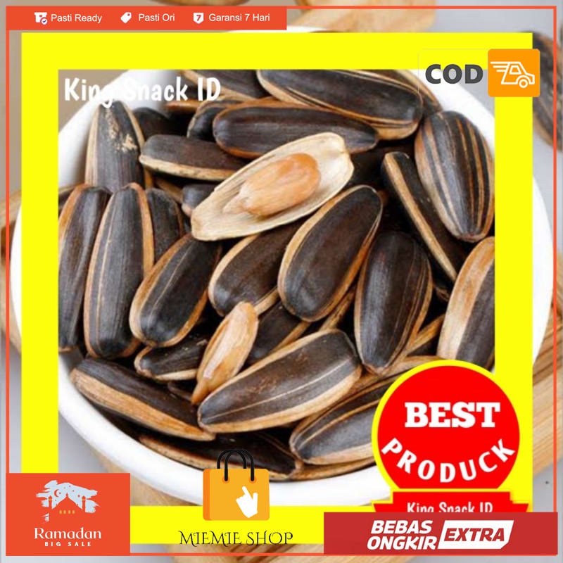 

1KG KUACI REBO / KWACI BUNGA MATAHARI KILOAN RASA SUSU ORIGINAL - susu