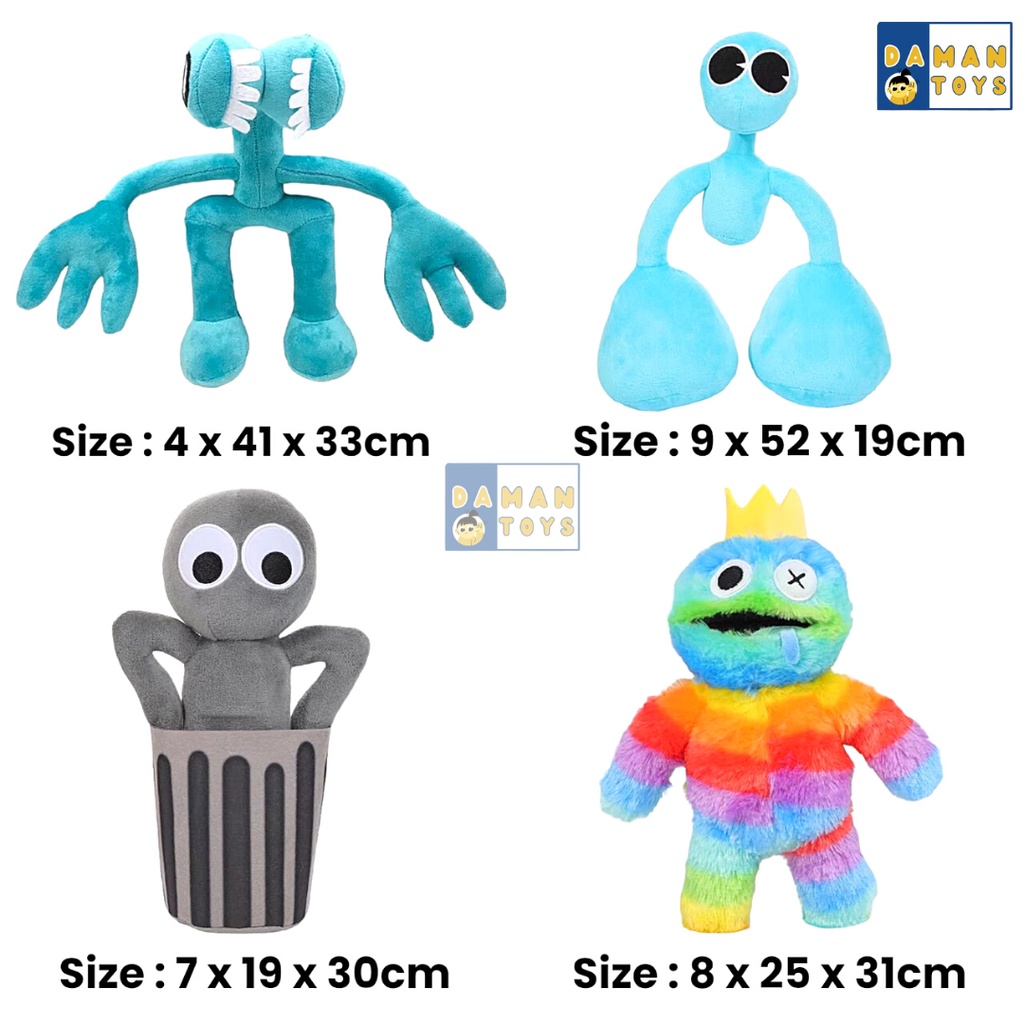 Mainan Boneka Rainbow Friends Roblox Backdoors