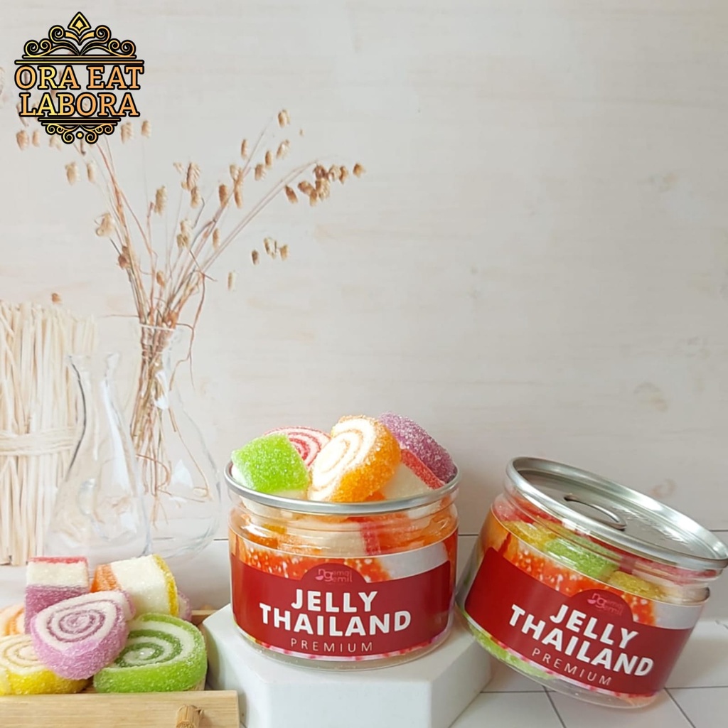 

Can Jelly Thailand Jelly Roll Jelly Sandwich Jelly Lapis Gula Kualitas Premium - Ora Eat Labora