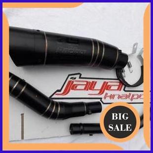 Knalpot R9 H2 Full Black Full Set R15 - NVL - NVA - Vixion - Byson - Xabre - Scorpio - GSX 150R - Sa