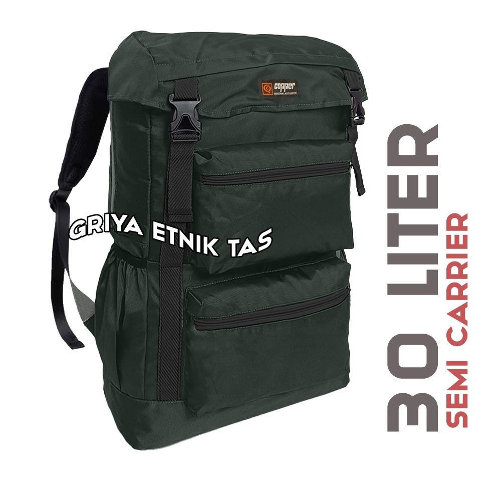 Tas Semi Carrier 40 Liter Eagle Pro - Tas Ransel Pria Gunung - Tas Hiking Wanita - Tas Gendong Pria