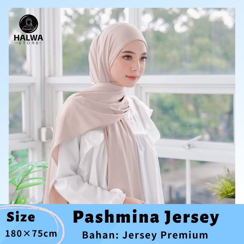 Pashmina Jersey Hijab Pashmina Hijab Instant Jersey Kerudung Pashmina  Pashmina Jersey Premium Pashm