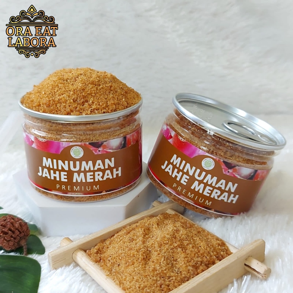 

Can Minuman Jahe Merah Gula Madu Habbatusauda Ginseng Ginger Drink Kualitas Premium - Ora Eat Labora
