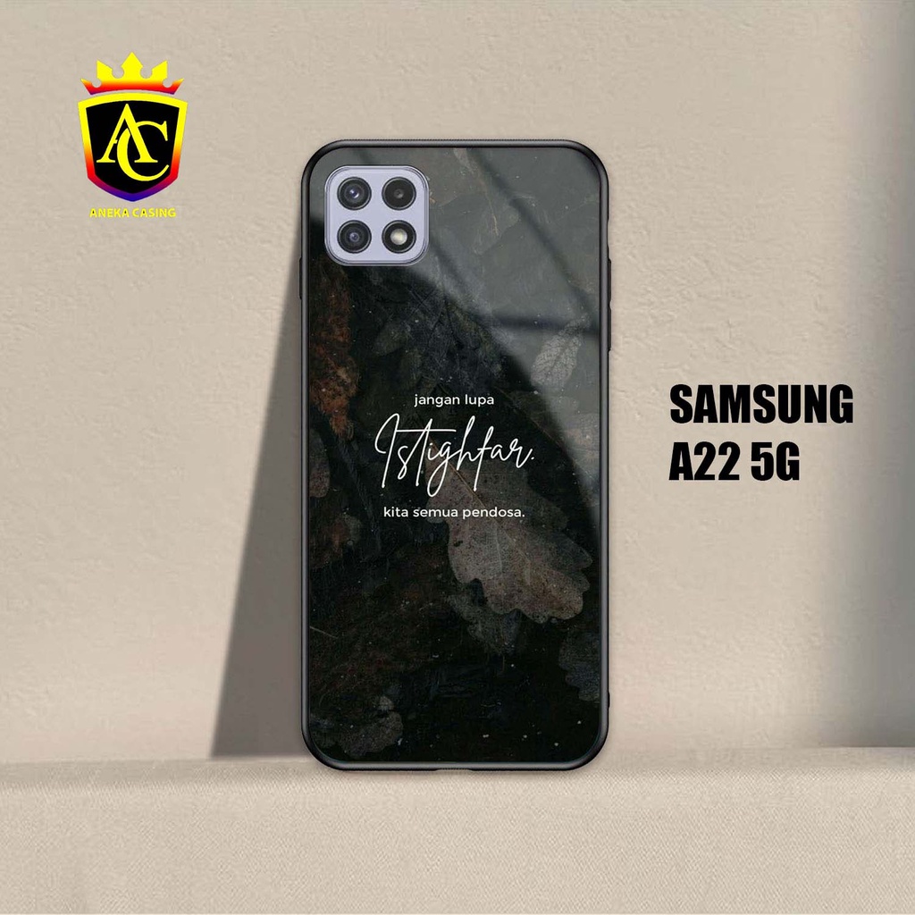 Case Samsung A22 5G Casing Samsung A22 5G Aneka Case [QUOTS] Case Glossy Case Aesthetic Custom Case 