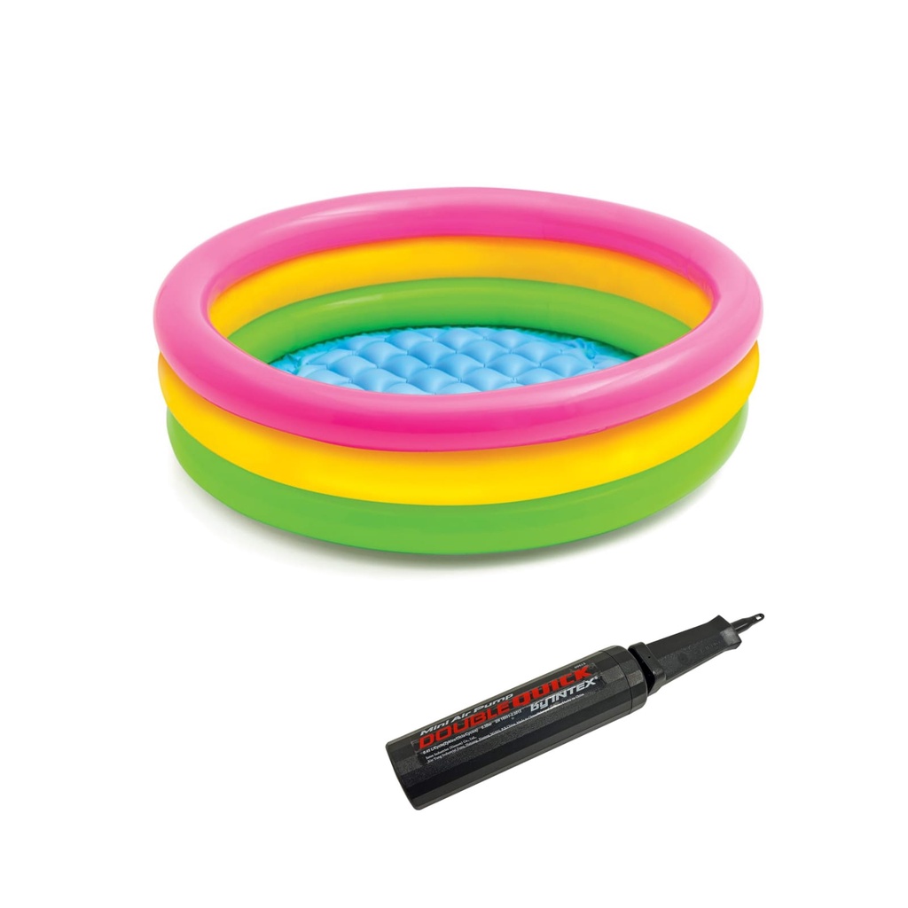 INTEX Kolam Renang Anak Sunset Glow Baby Pool PROMO BUNDLING 58924