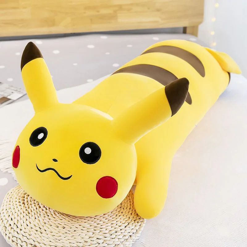 Guling Pikachu 40 cm Boneka Kucing Boneka Pokemon lucu hadiah ulang tahun anak murah