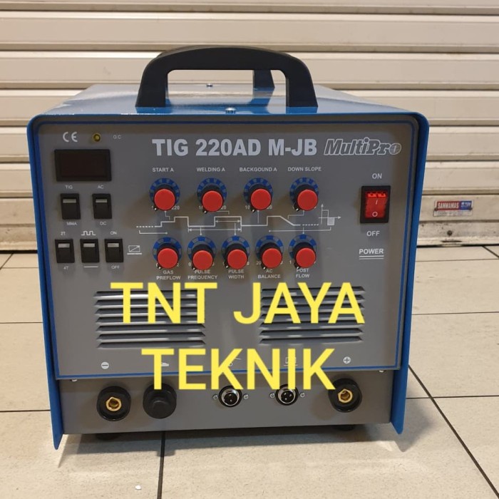 Mesin Las Argon Multipro Tig 220 Ad Mjb Ac/Dc - Multipro Tig 220Ad Mjb