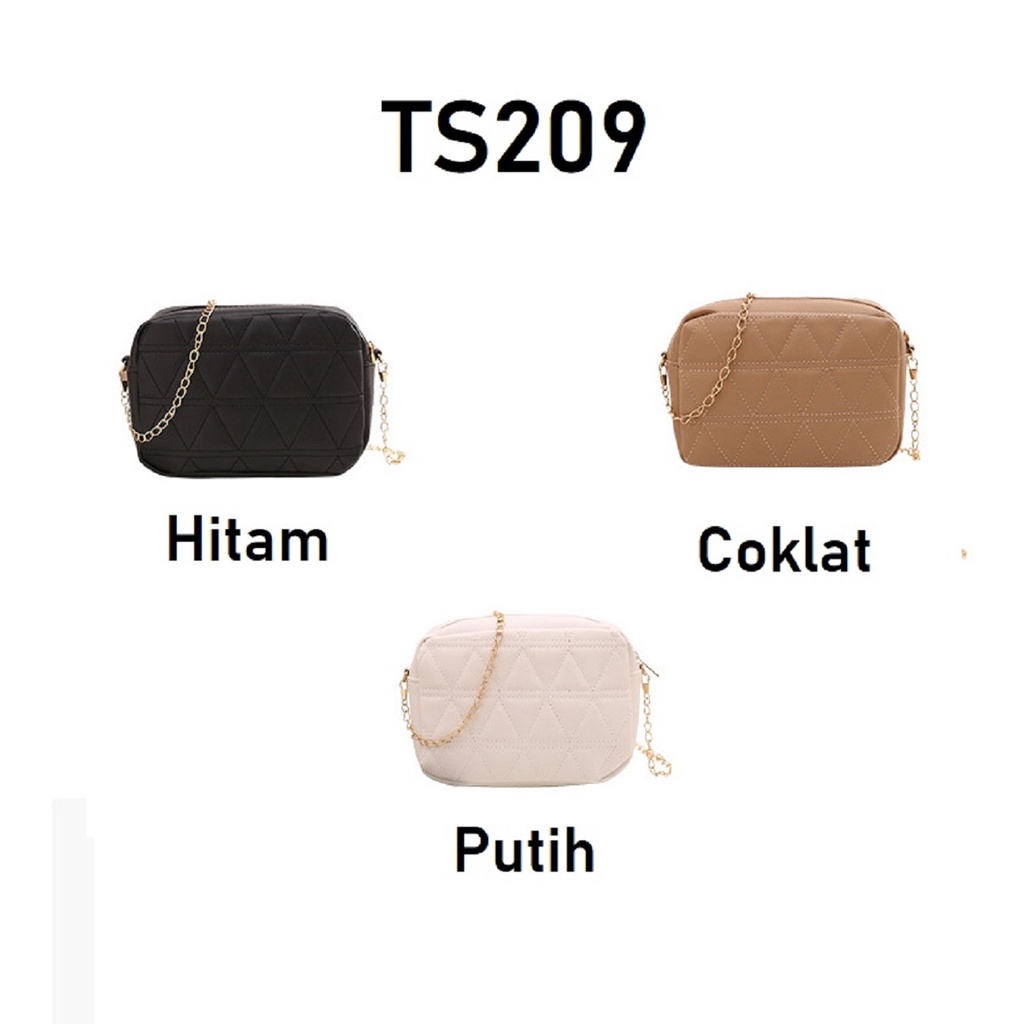 TS209 Tas Selempang Wanita Tas Pouch Wanita Tas Mini Import