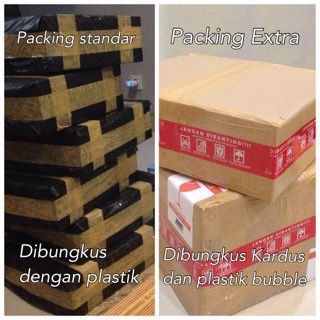 TAMBAHAN PACKING KARDUS DAN BUBBLE WRAP UNTUK KEAMANAN PENGIRIMAN BARANG