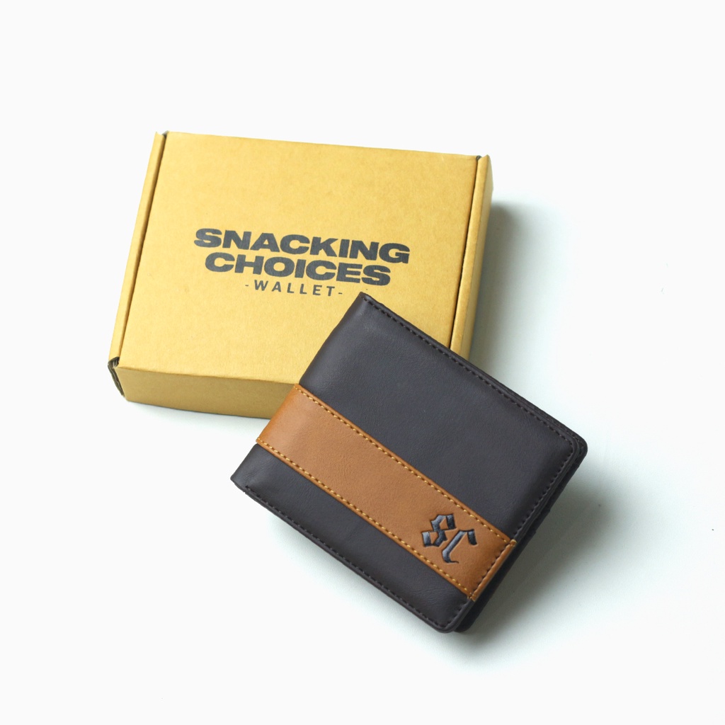 Snackingchoices Short Wallet Lizer Brown