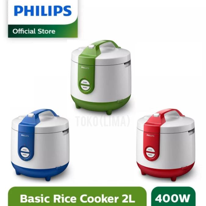 :<:<:<:<] Magic Com Philips Rice Cooker Philips HD 3119 Kapasitas 2 Liter