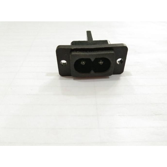 $+$+$+$+] Socket Kabel Power 2 Lubang connector AC 2 pin Angka 8 Soket angka 8