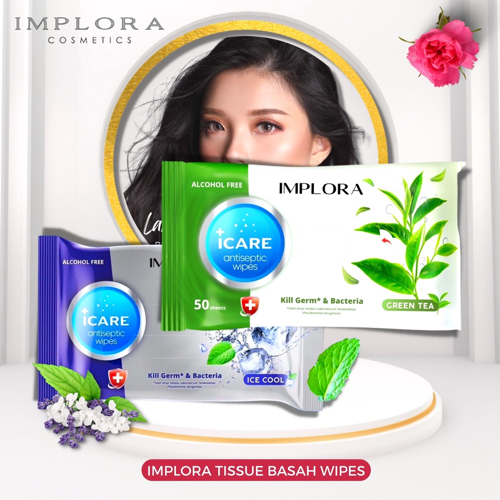 ✨LACIKOSME✨IMPLORA TISSUE BASAH / IMPLORA ANTISEPTIC WIPES /IMPLORA ANTISEPTIK