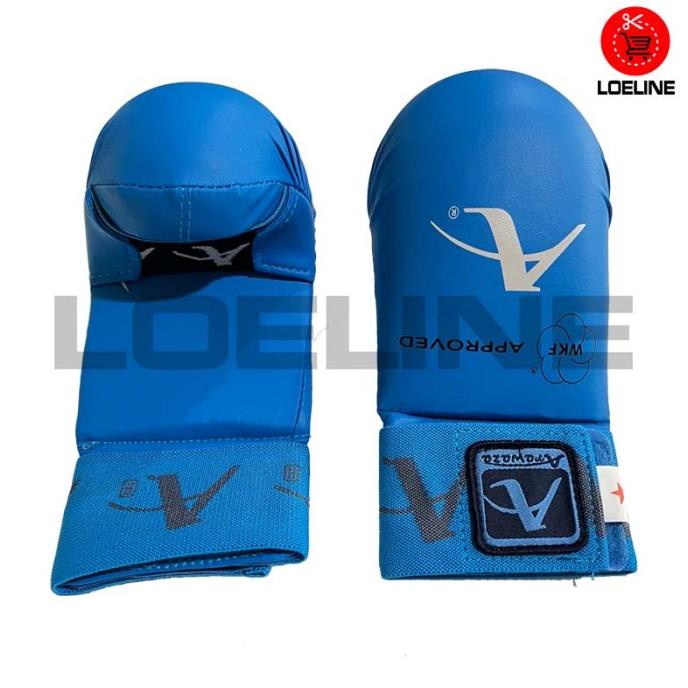Sarung Tangan Karate PU Arawaza Hand Protector Gloves WKF Approved