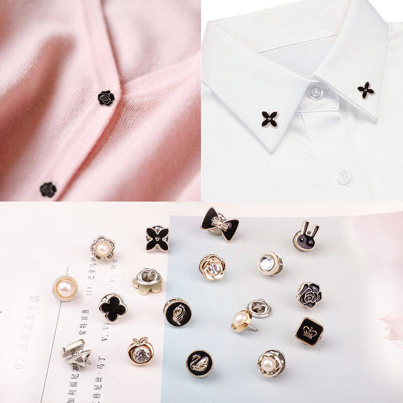 3SP | SSR29 Bros Pin Aksesoris Fashion Wanita Isi 10 Enamel Pin Kecil Lucu Bros Hijab Jaket Tas