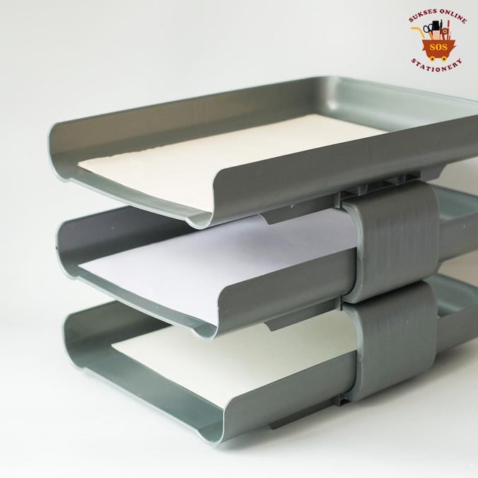 

SOSC Executive Tray MICROTOP 803 / Rak Dokumen / Rak Kertas /Rak Susun HARGA DISKON