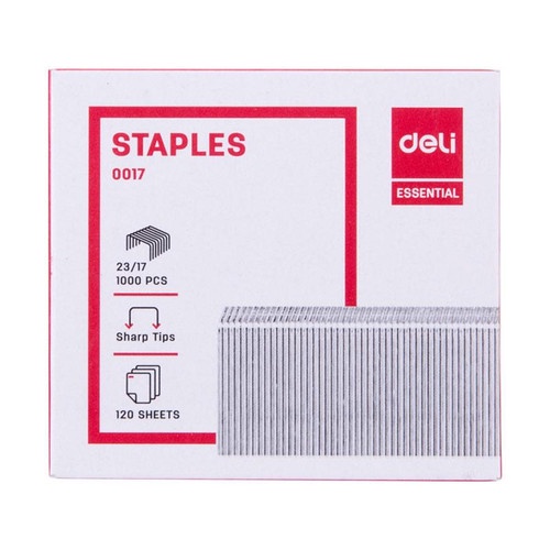 

STAPLES ISI ULANG STAPLER JILID HEAVY DUTY 23/17 ( 12 MM X 17 MM )