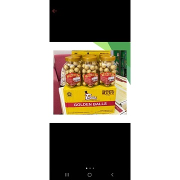 

golden ball 1 karton isi 6 toples