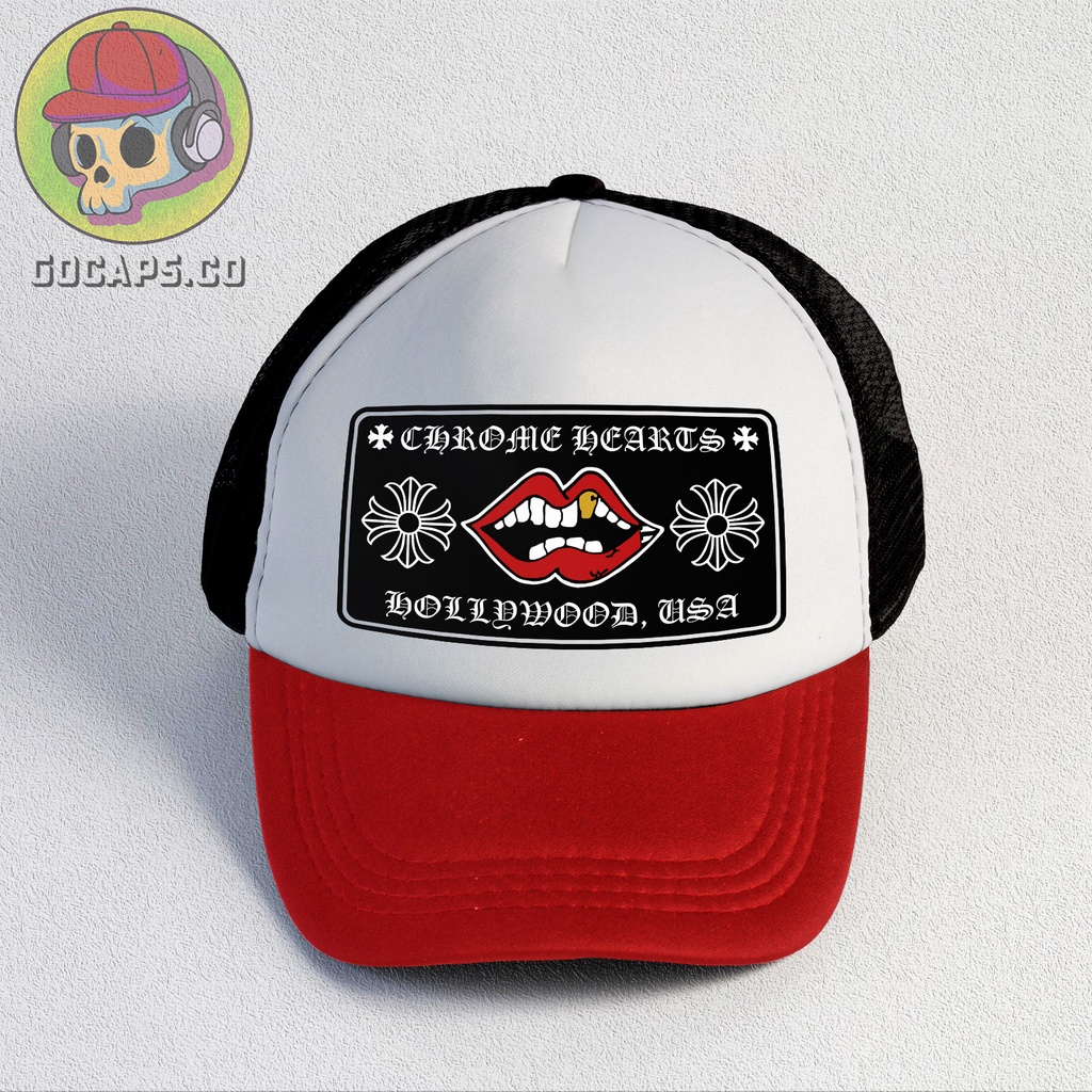 Gocaps - Topi Jaring Trucker Chrome Unisex (Premium Quality) - Matty Boys