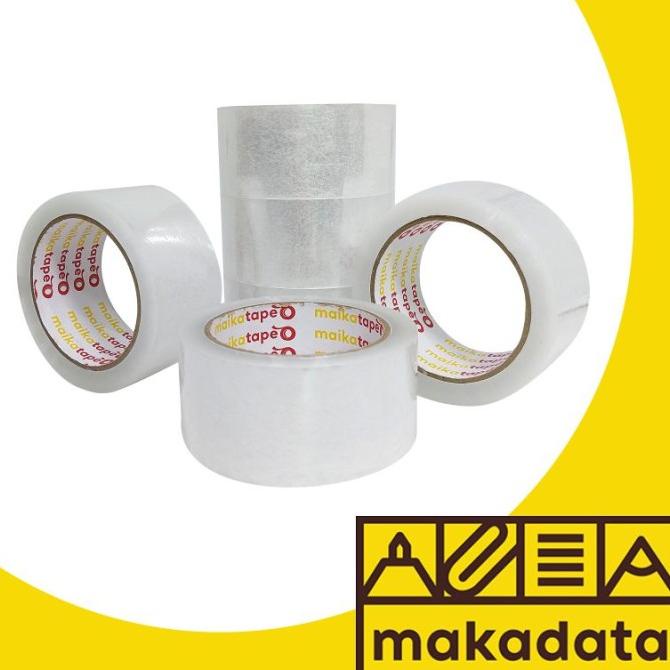 

OPP TAPE | PLAKBAN | LAKBAN BENING MAIKATAPE 48MM (6 ROLL) MURAH HOT SALE
