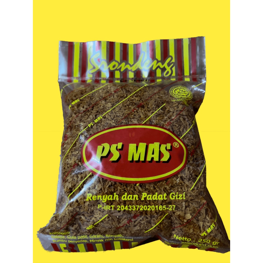

Srundeng Kelapa PS Mas Solo 250 gram