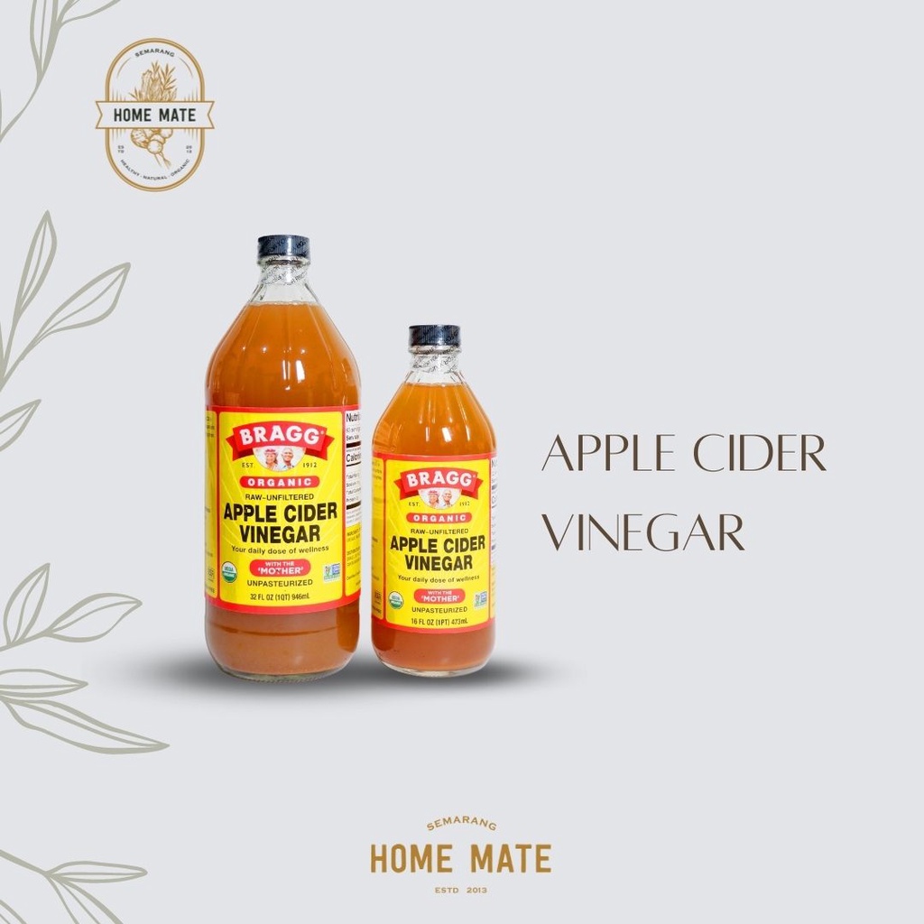 

Apple Cider Vinegar - cuka apel - BRAGG