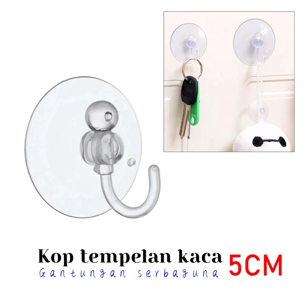 KOP KACA 5 CM SUCTION CUP