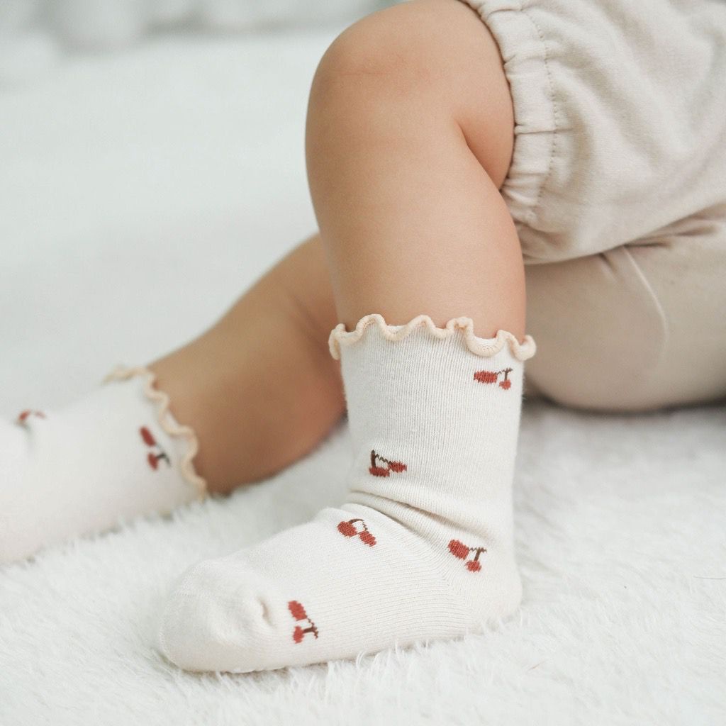 Nicekids - Ruffle Socks / Kaos Kaki Anak 1-3 Tahun