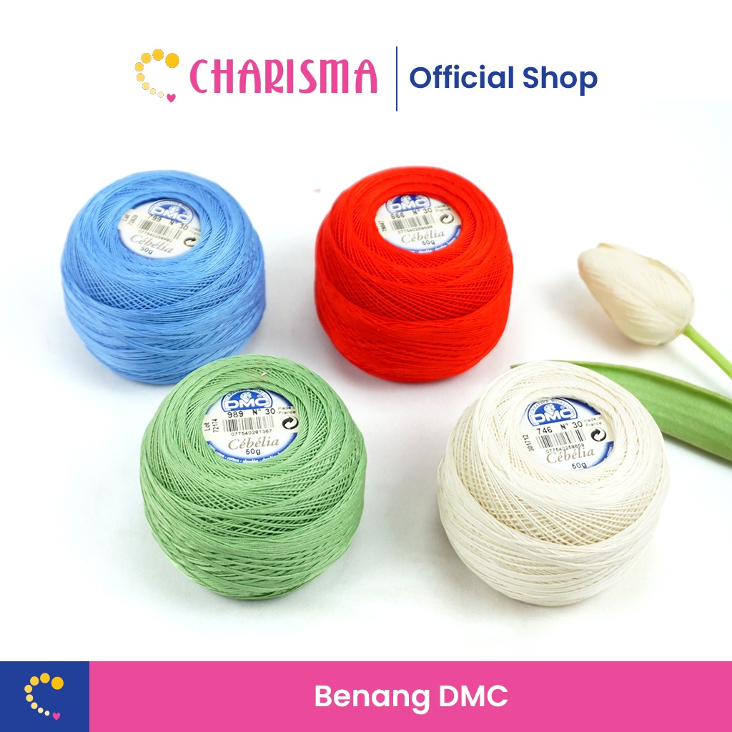 VITA_ Charisma Benang Crochet Tatting DMC - Benang Special DMC Art 167A / Benang Rajut /