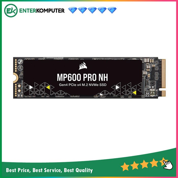 Corsair 2TB CSSD-F2000GBMP600PNH MP600 PRO NH M.2 NVMe PCIe Gen4 x4