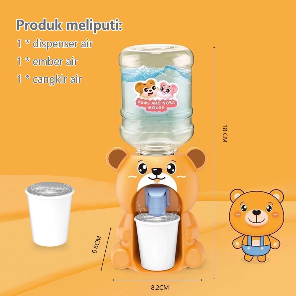 DISPENSER AIR GALON MINI ANAK KARAKTER LUCU