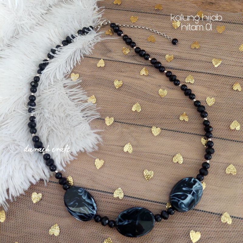 kalung hijab / nacklace choker / kalung jewerly choker / kalung hijab unik