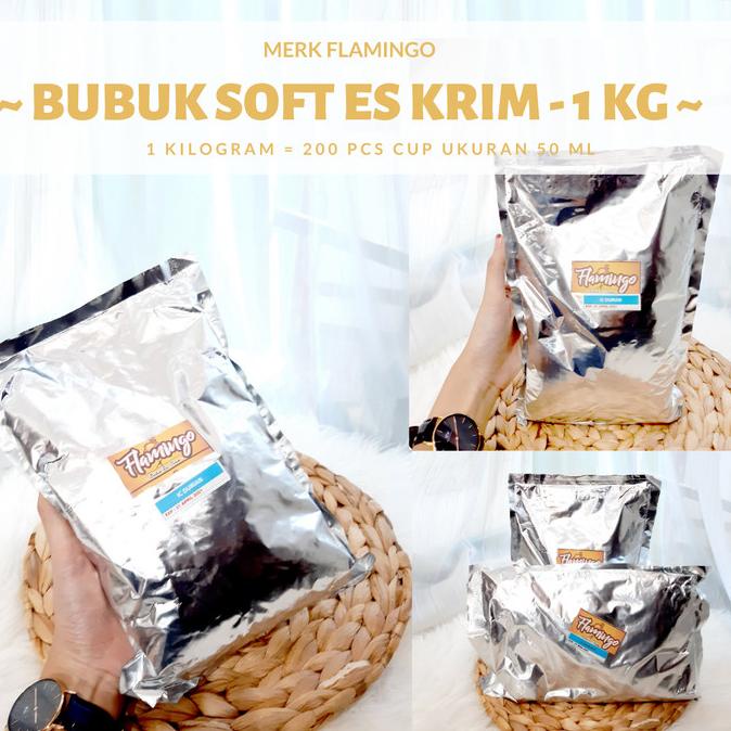 

\"\"\"\] bubuk es krim magnum - bubuk es cream murah FLAMINGO 1 KG