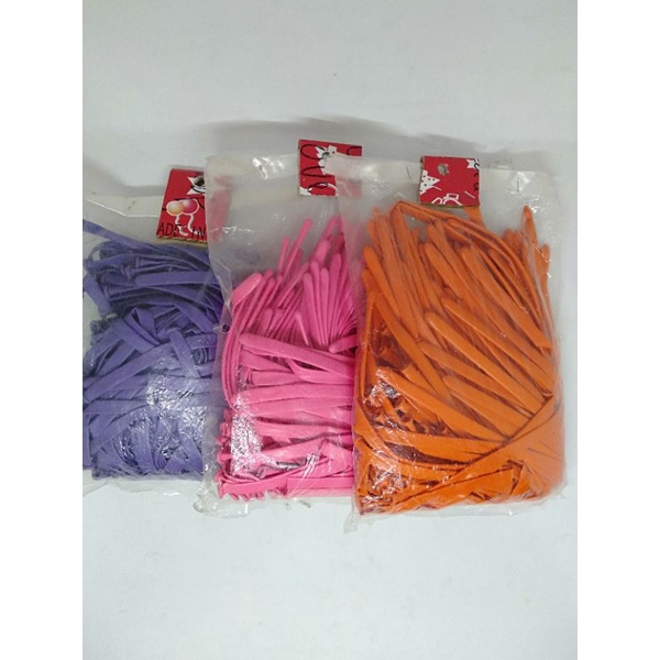 balon panjang 100pcs / balon ulang tahun