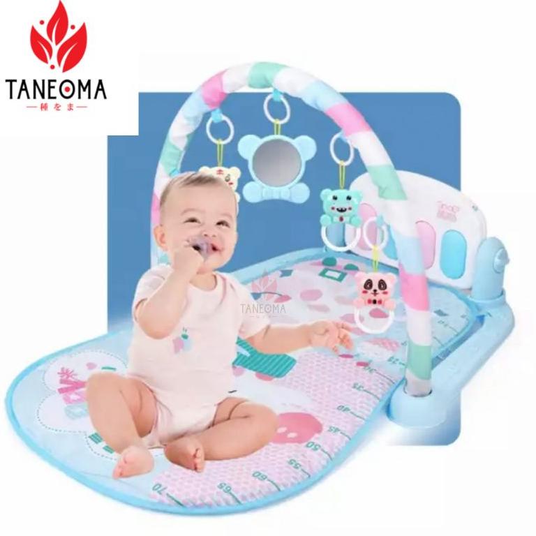 TERLARIS [TERMURAH] Kick play Baby Play Gym Piano / Play Mat Piano Musical/PlayGym/Play Gym baby yrb